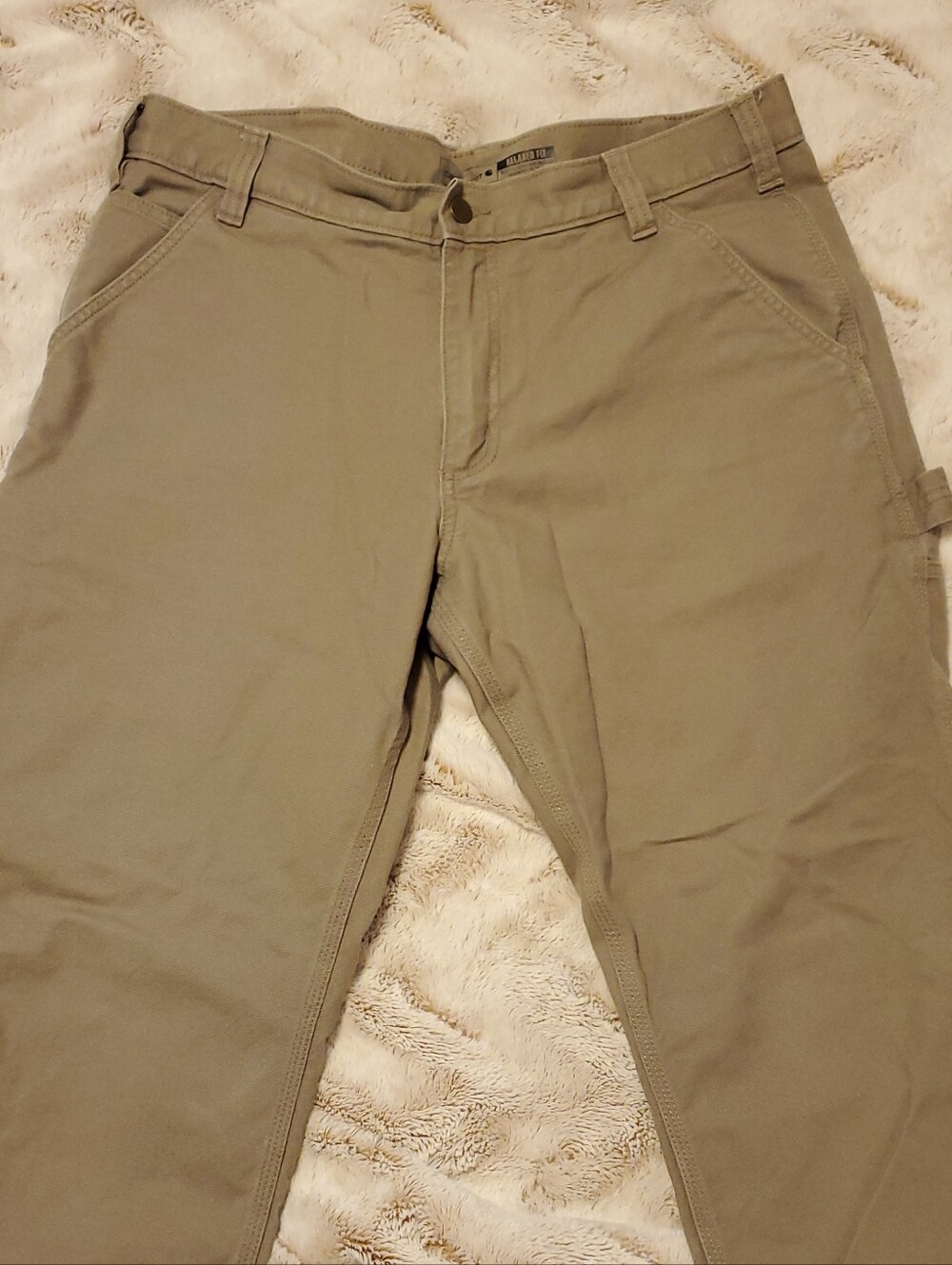 Men's Rugged Flex Relaxed Fit Duck Utility Work Pant